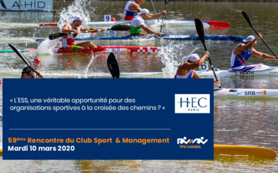 59ème Rencontre du Club Sport & Management