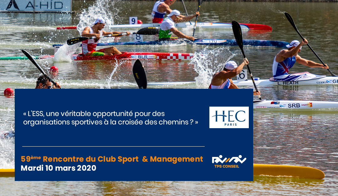 59ème Rencontre du Club Sport & Management