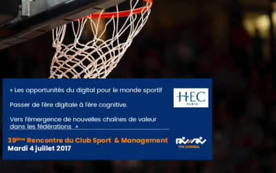 39ème Rencontre du Club Sport & Management
