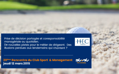 20ème Rencontre du Club Sport & Management