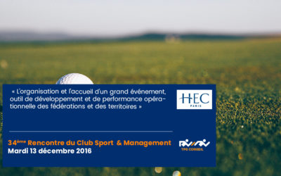 34ème Rencontre du Club Sport & Management