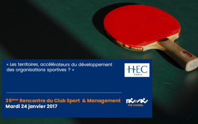 35ème Rencontre du Club Sport & Management