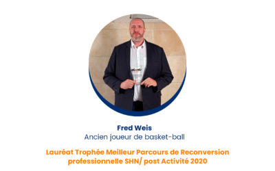 Fred Weis – Lauréat Trophée Meilleur Parcours de Reconversion professionnelle SHN/ post Activité 2020