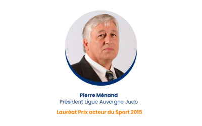 Pierre Ménand – Lauréat Prix acteur du Sport 2015