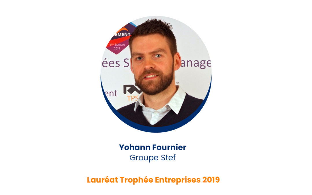 Yohann Fournier – Lauréat Trophée Entreprises 2019