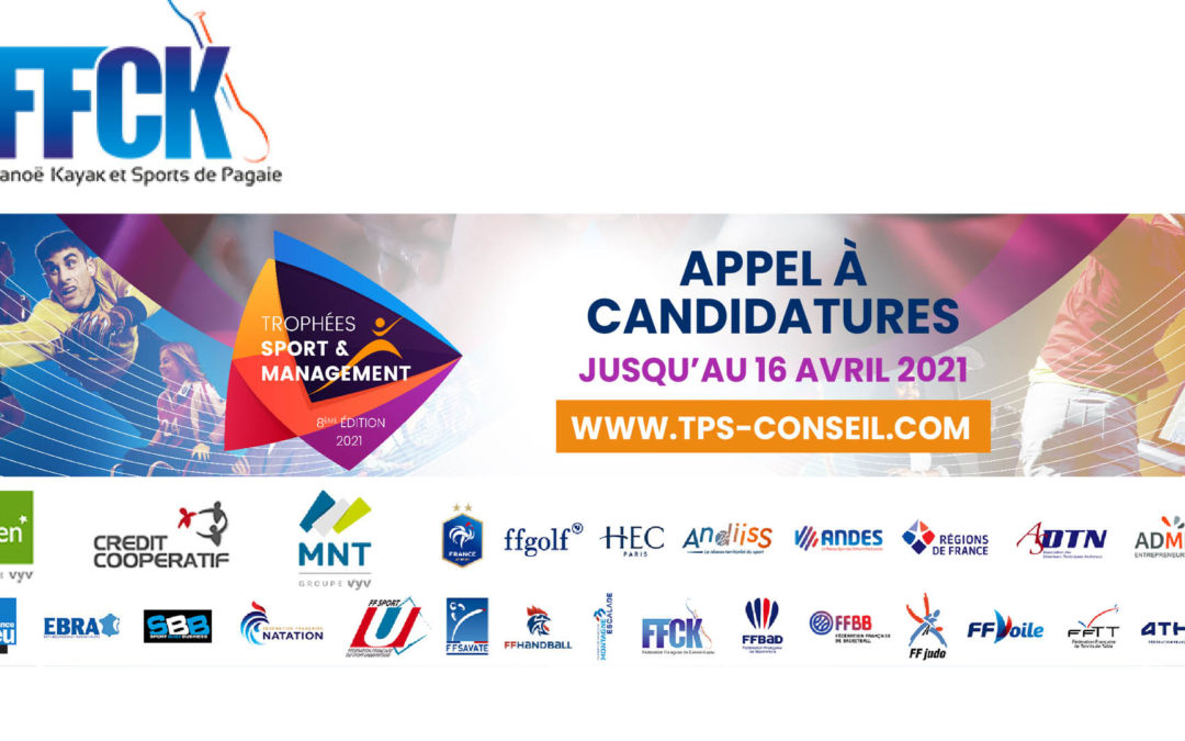 ffck – Candidatez Aux Trophées Sport & Management 2021 – 1 mars 2021