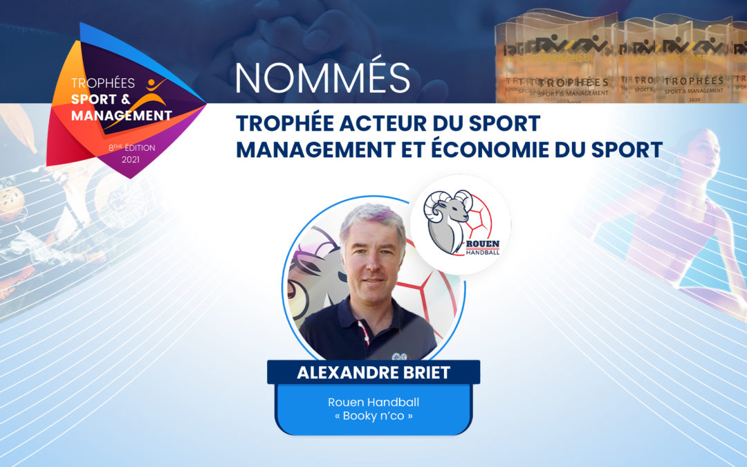 Projet nommés 2021 – Rouen Handball ( RHB) – « Booky n’co »  – Alexandre BRIET