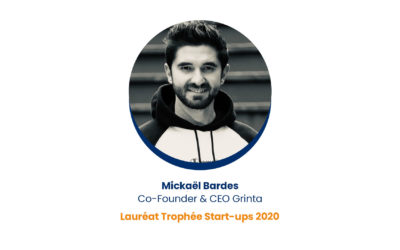 Mickaël Bardes – Lauréat Trophée Start-ups 2020