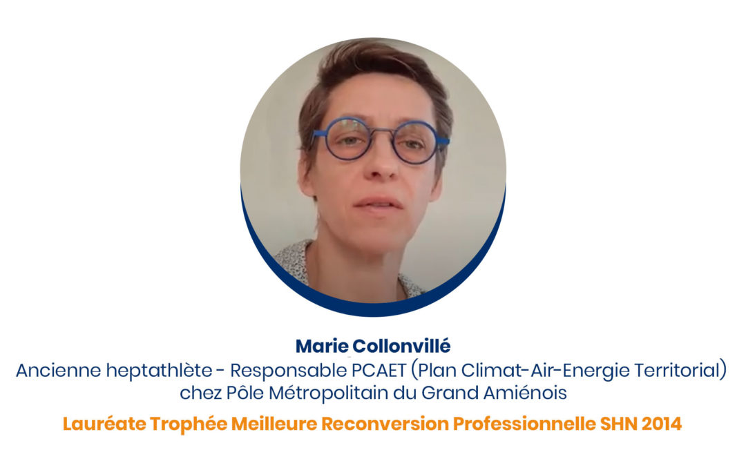 Marie Collonvillé – Lauréate Trophée Meilleure Reconversion Professionnelle SHN 2014