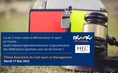 77ème Rencontre du Club Sport & Management