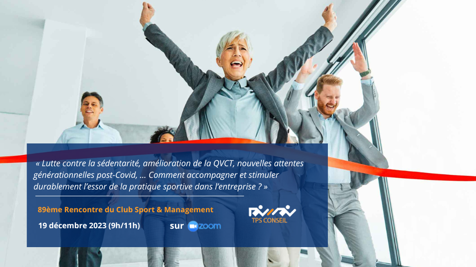 89e Rencontre Club Sport & Management