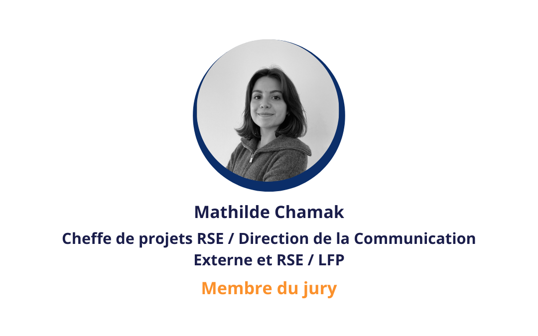 Mathilde Chamarek Membre du jury