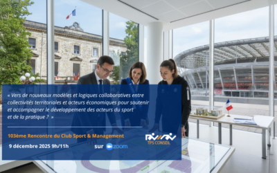 103ème Rencontre du Club Sport & Management