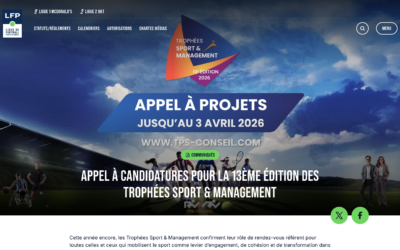 Partenariat Ligue de Football Professionnel x TSM2026