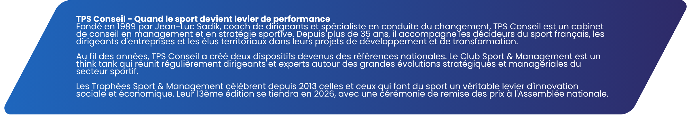 tsm2026 annonce des nommés